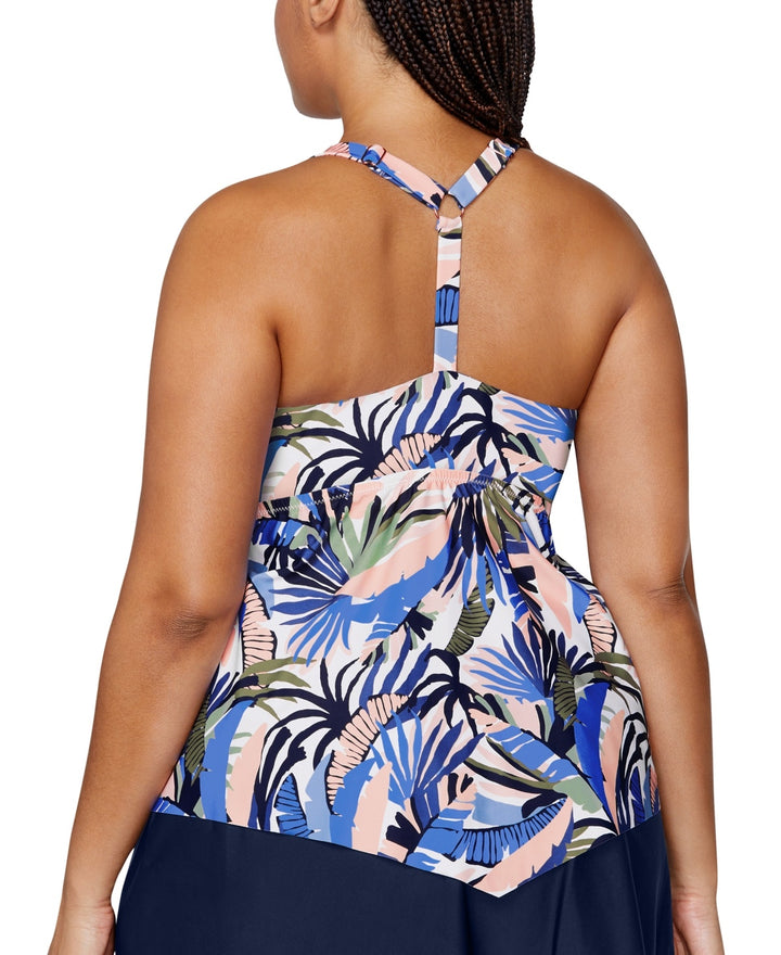 Raisins Curve Plus Size Aviva Tankini Top