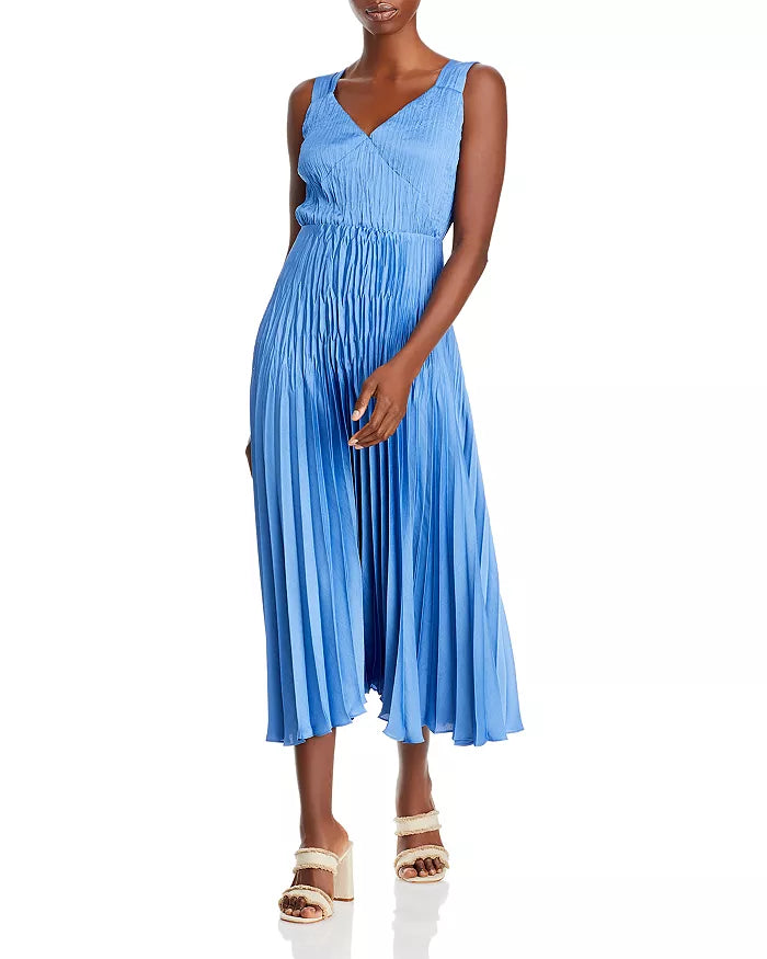 vince pleated dress Vince Pleated Slip Dress – DGFOutlet