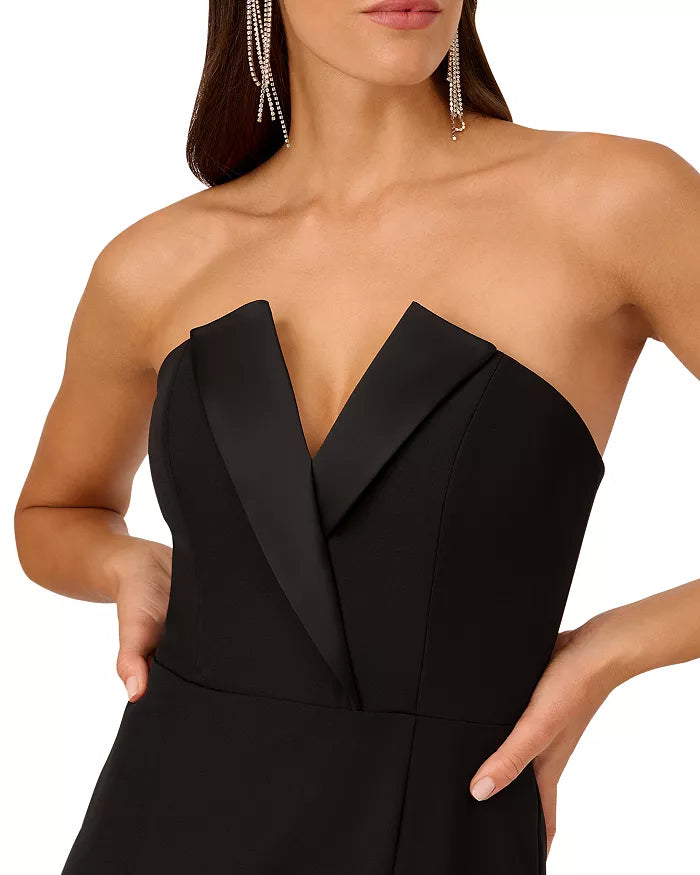 Liv Foster Strapless Column Gown