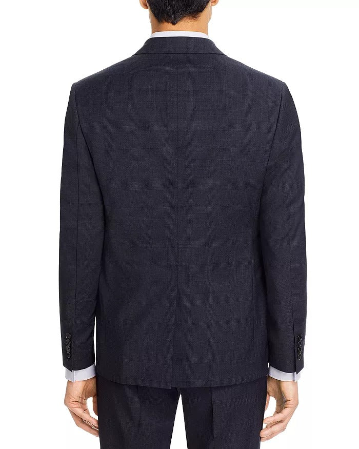 Theory Chambers Tonal Plaid Slim Fit Suit Jacket