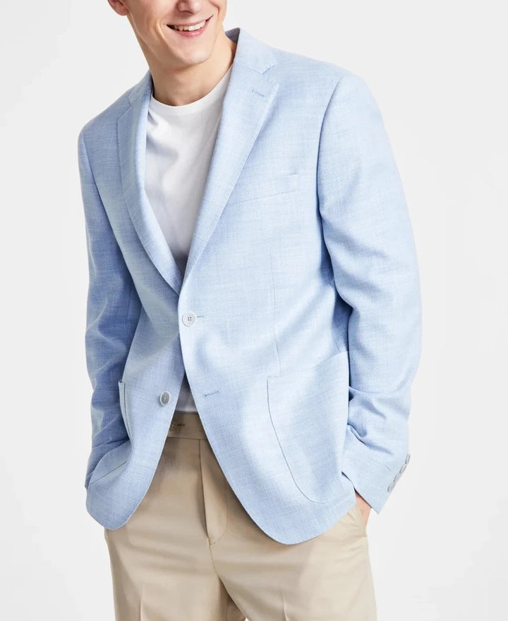 Calvin Klein Men's Solid Slim-Fit Soft Sport Coat MSRP $295