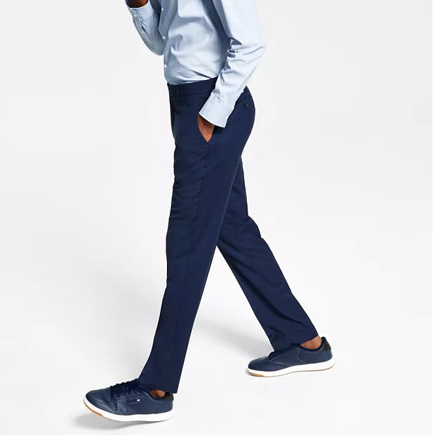 Tommy Hilfiger Men's Modern-Fit Wool TH-Flex Stretch Pants – DGFOutlet