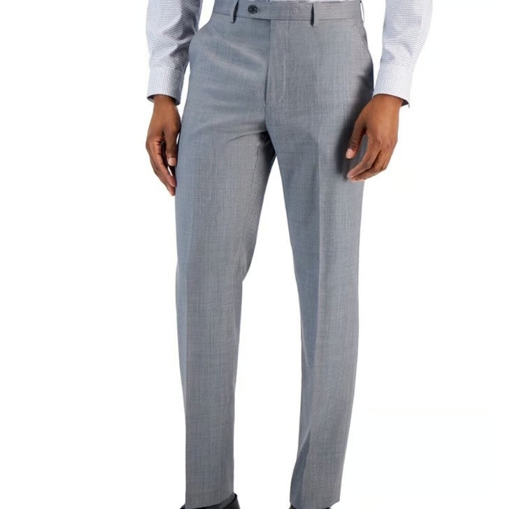 Ralph Lauren Men's Classic-Fit UltraFlex Stretch Flat Front Suit Pants MSRP  $190