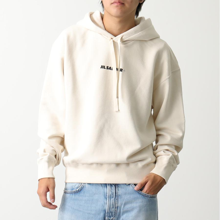 Jil Sander Logo Cotton Jersey Hoodie MSRP $760