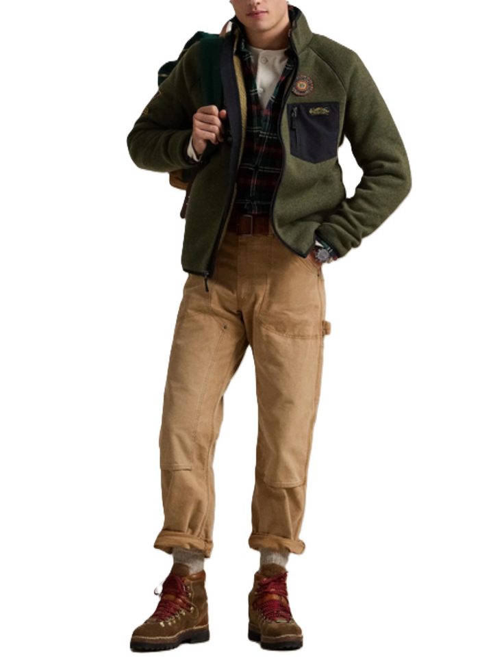 Polo Ralph Lauren Fleece Hybrid Jacket MSRP $398