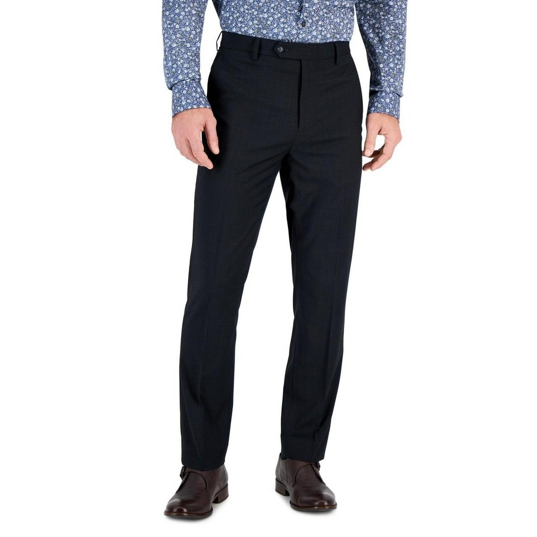 Vince Camuto Men's Slim-Fit Spandex Super-Stretch Suit Pants MSRP $95