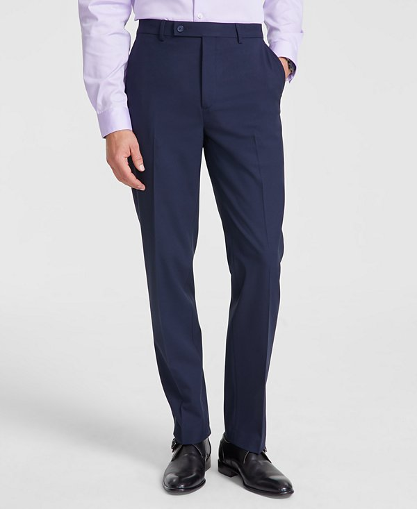 Calvin Klein Men's Slim-Fit Solid Dress Pants MSRP $95