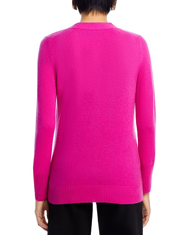 C by Bloomingdale's  Cashmere Grandfather Cardigan MSRP $188