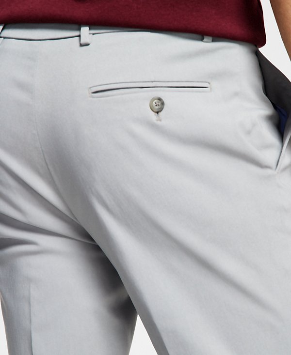 Tommy Hilfiger Men's Modern-Fit TH Flex Stretch Solid Performance Pants MSRP $95