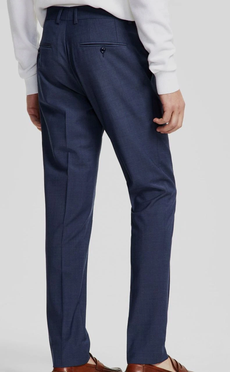 Bar Iii Men's Slim-Fit Wool-Blend Solid Suit Pants MSRP $175