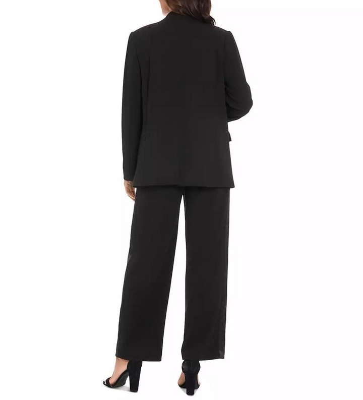 Muse Women's Tuxedo-Collar Open-Front Long-Sleeve Jacket MSRP $99