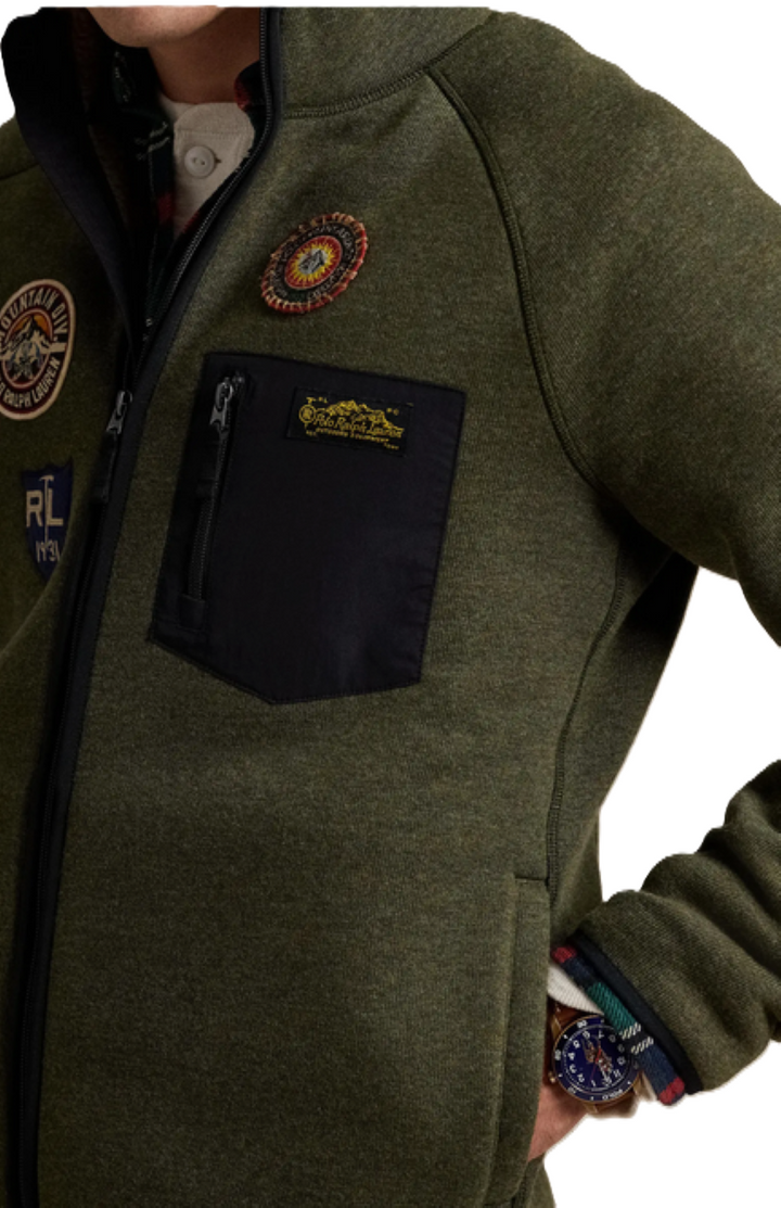 Polo Ralph Lauren Fleece Hybrid Jacket MSRP $398