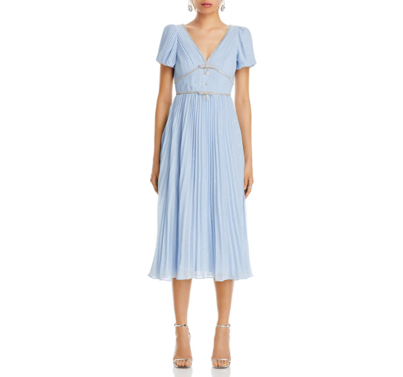 side knot midi dress Cream Side Knot Tie Short Sleeve Midi Dress