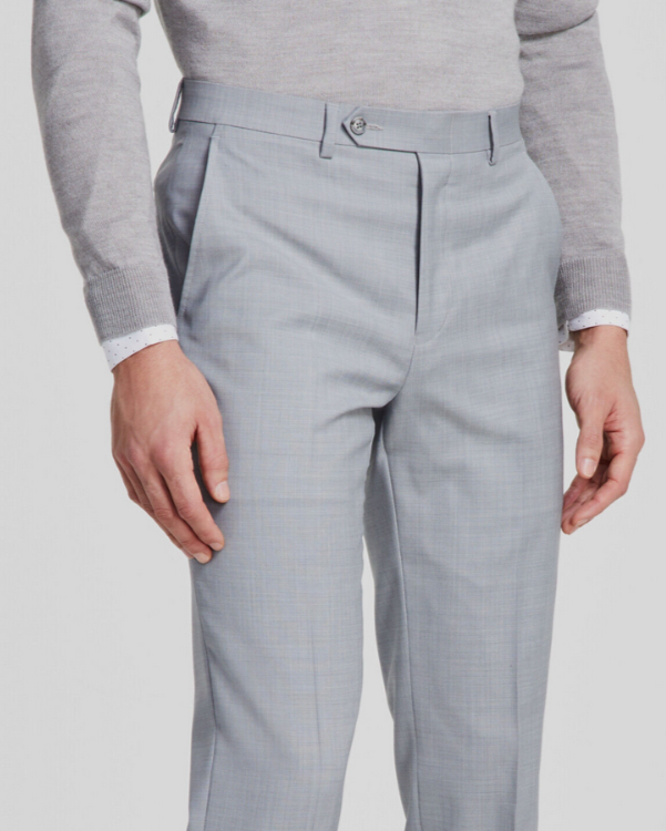 Bar III Skinny-Fit Sharkskin Suit Pants MSRP $175