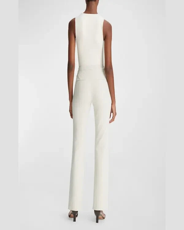 Vince slim tapered-leg trousers - gesso MSRP $365 Size 0