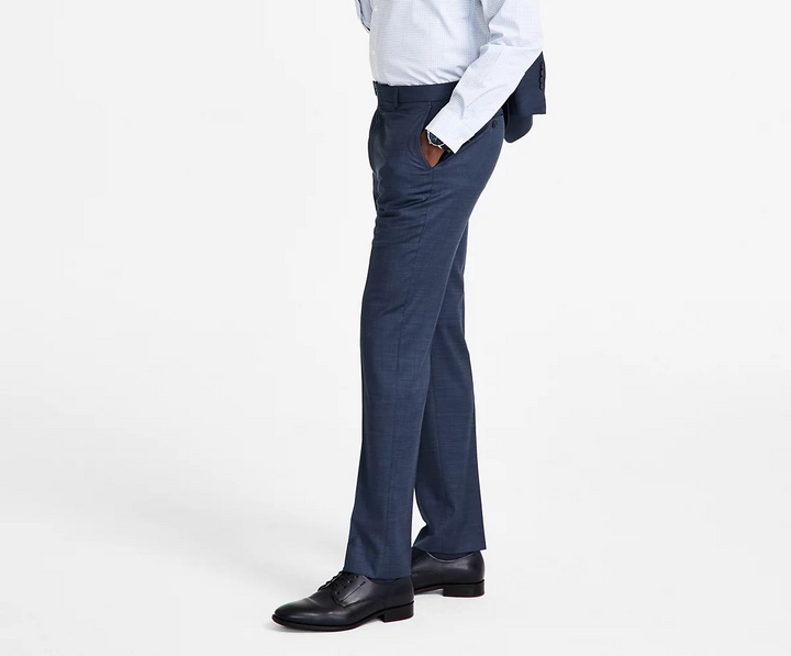 Calvin Klein Men's Slim-Fit Wool-Blend Stretch Suit Pants MSRP $200