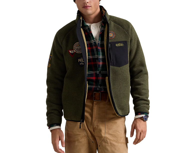 Polo Ralph Lauren Fleece Hybrid Jacket MSRP $398