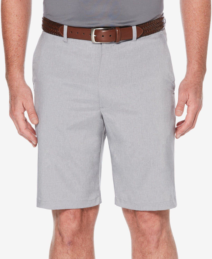 PGA TOUR Flat Front Active Waistband Heather Golf Shorts MSRP $65