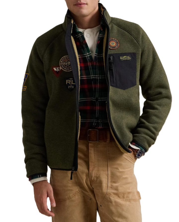 Polo Ralph Lauren Fleece Hybrid Jacket MSRP $398