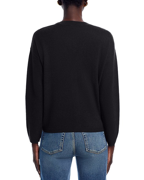 C by Bloomingdale's Cashmere Cashmere V-Neck Cardigan MSRP $178