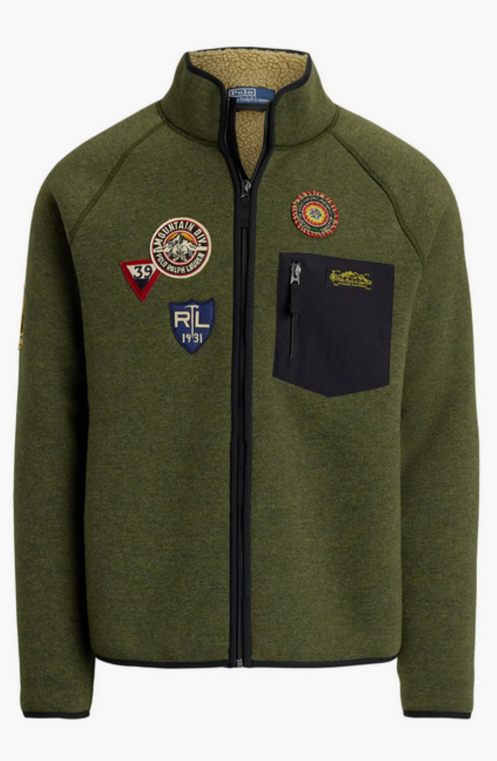 Polo Ralph Lauren Fleece Hybrid Jacket MSRP $398