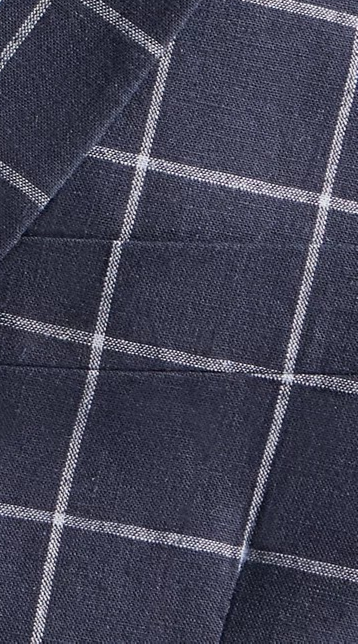 Nautica Men's Cotton & Linen Printed Modern-Fit Sport Coat MSRP $295