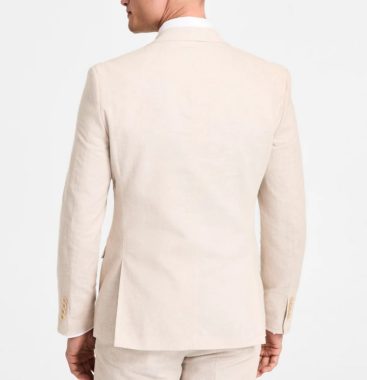 Bar III Men's Slim-Fit Linen Suit Jacket MSRP $360