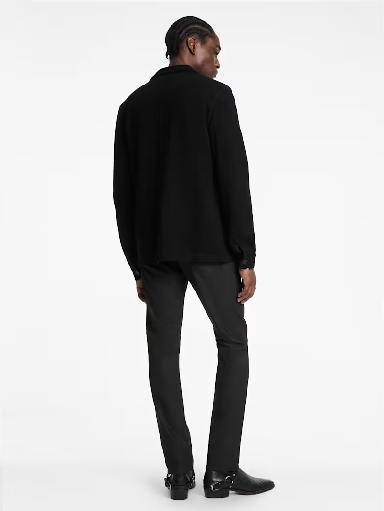 John Varvatos Slim Fit Waxed Coated Jeans MSRP $248