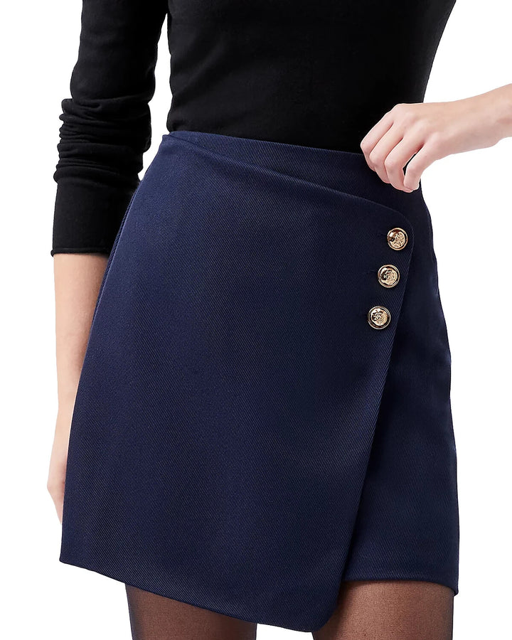 FRENCH CONNECTION Florence Twill Mini Skirt MSRP $128