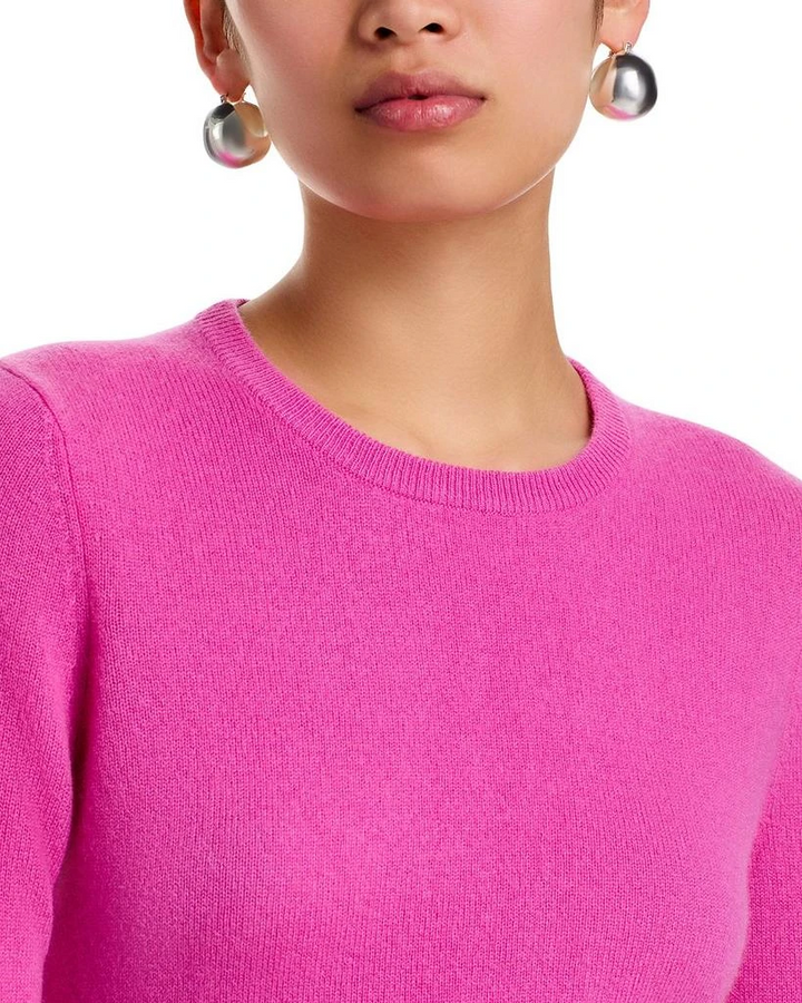 C by Bloomingdale's Cashmere Crewneck Sweater MSRP $178