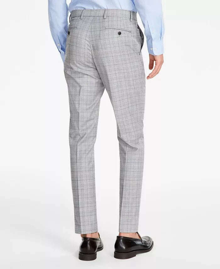Tommy Hilfiger Men's Modern-Fit THFlex Stretch Patterned Pants MSRP $95