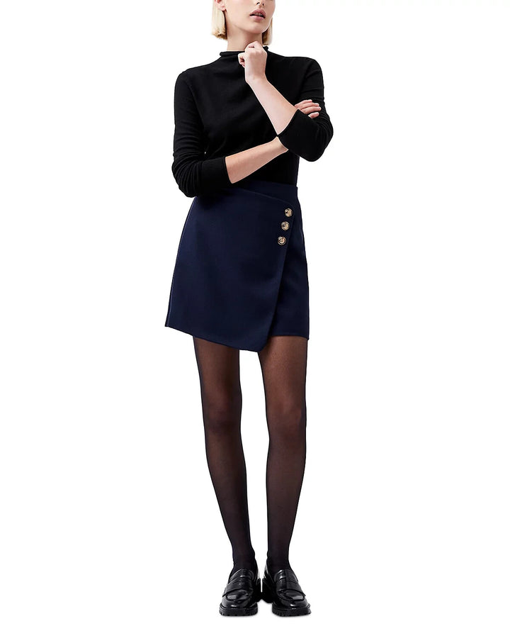 FRENCH CONNECTION Florence Twill Mini Skirt MSRP $128