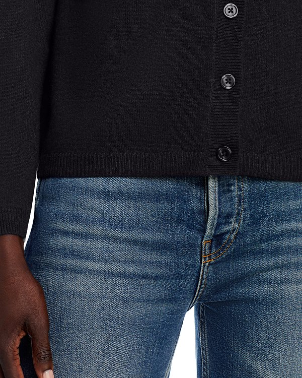 C by Bloomingdale's Cashmere Cashmere V-Neck Cardigan MSRP $178