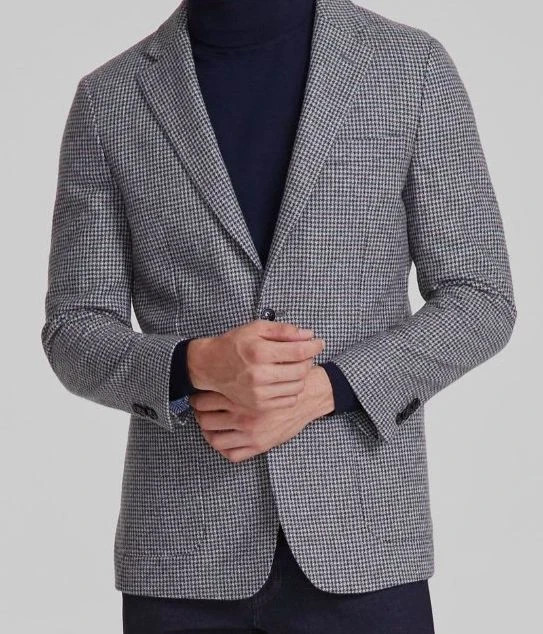 Tommy Hilfiger Men's Modern-Fit Wool Blend Sport Coat MSRP $375