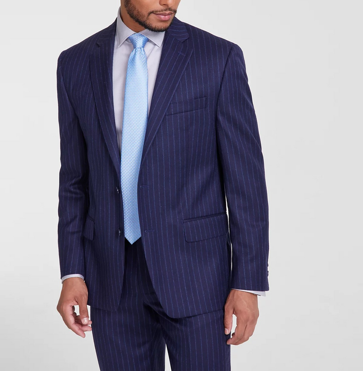 Michael Kors Men's Classic-Fit Wool-Blend Stretch Suit Separate Jacket MSRP $450