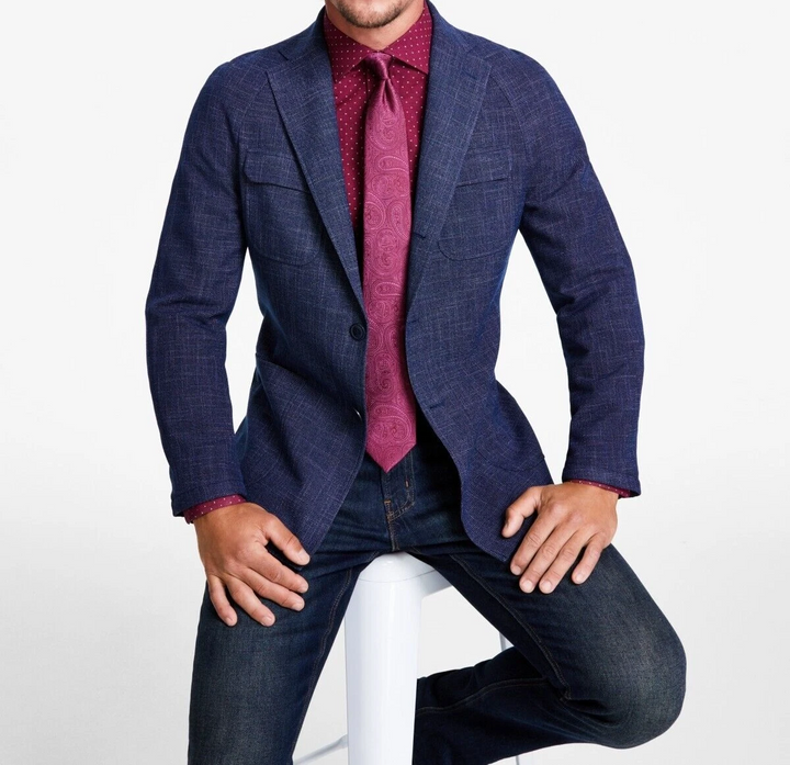 Tallia Mens Raglan Sport Coat MSRP $295
