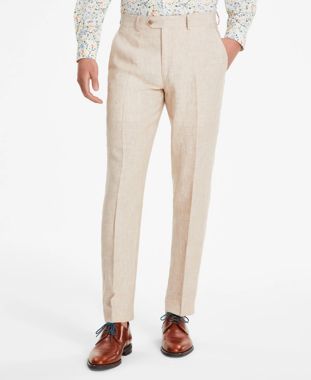 Bar III Men's Slim-Fit Linen Suit Pants MSRP $135