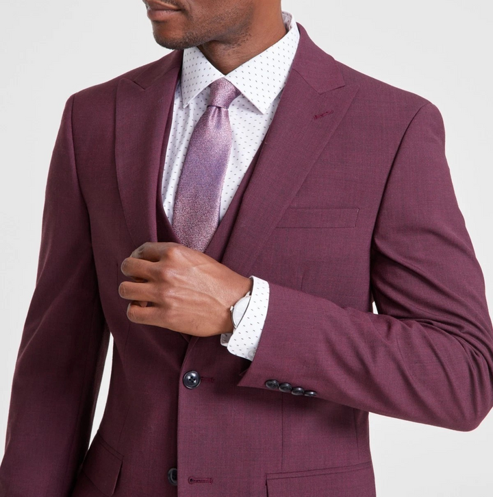 Bar III Men's Slim-Fit Wool Blend Suit Jacket MSRP $425