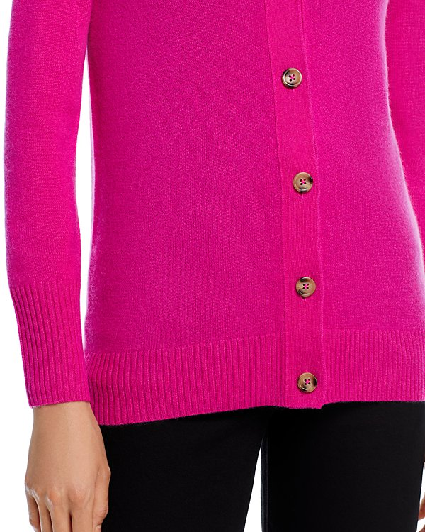 C by Bloomingdale's  Cashmere Grandfather Cardigan MSRP $188