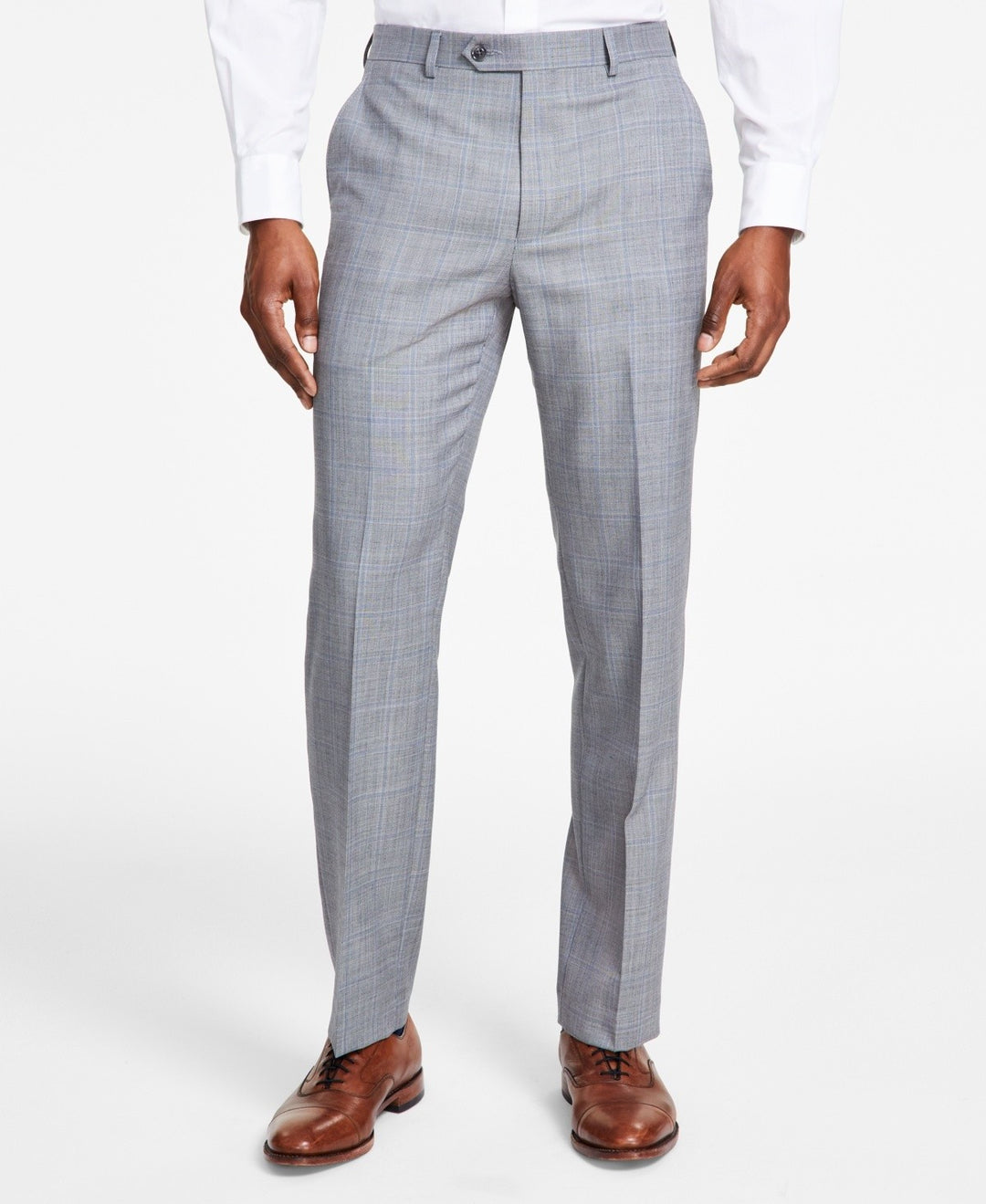 Michael Kors Men's Classic-Fit Stretch Wool-Blend Suit Pants MSRP $190