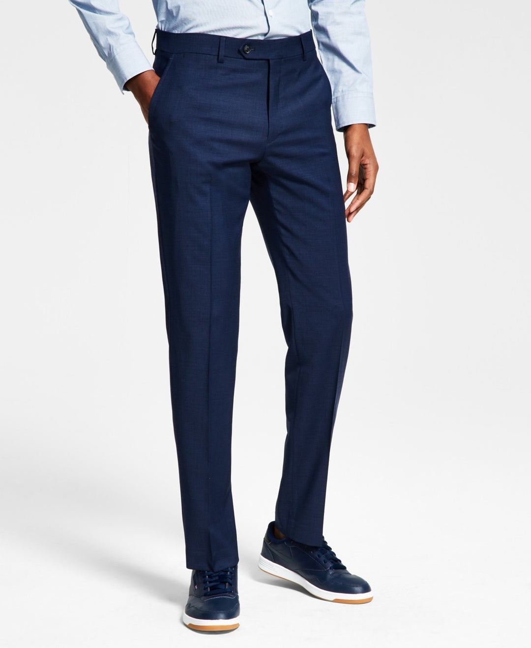 Tommy Hilfiger Modern-Fit Wool TH-Flex Stretch Suit Separates Pants MSRP $190