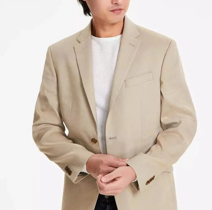 Kenneth Cole Reaction Men's Slim-Fit Linen Sport Coat MSRP $295