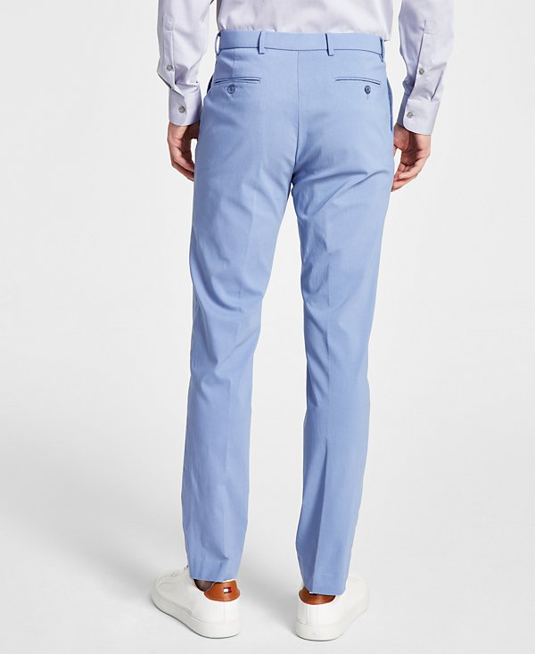 Tommy Hilfiger Men's Modern-Fit TH Flex Stretch Solid Performance Pants MSRP $95