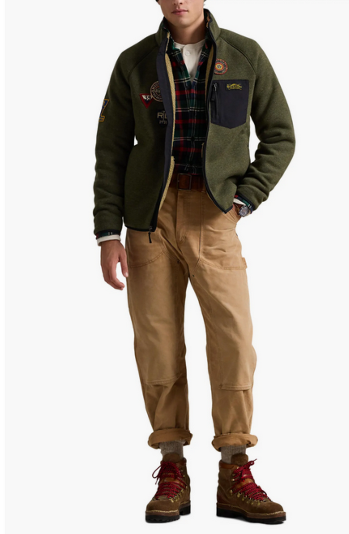 Polo Ralph Lauren Fleece Hybrid Jacket MSRP $398