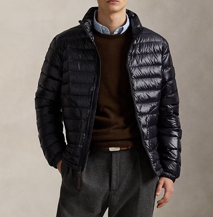 Polo Ralph Lauren Glossy Quilted Jacket MSRP $398