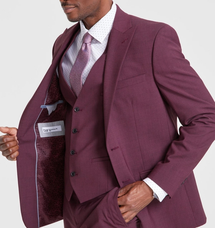 Bar III Men's Slim-Fit Wool Blend Suit Jacket MSRP $425