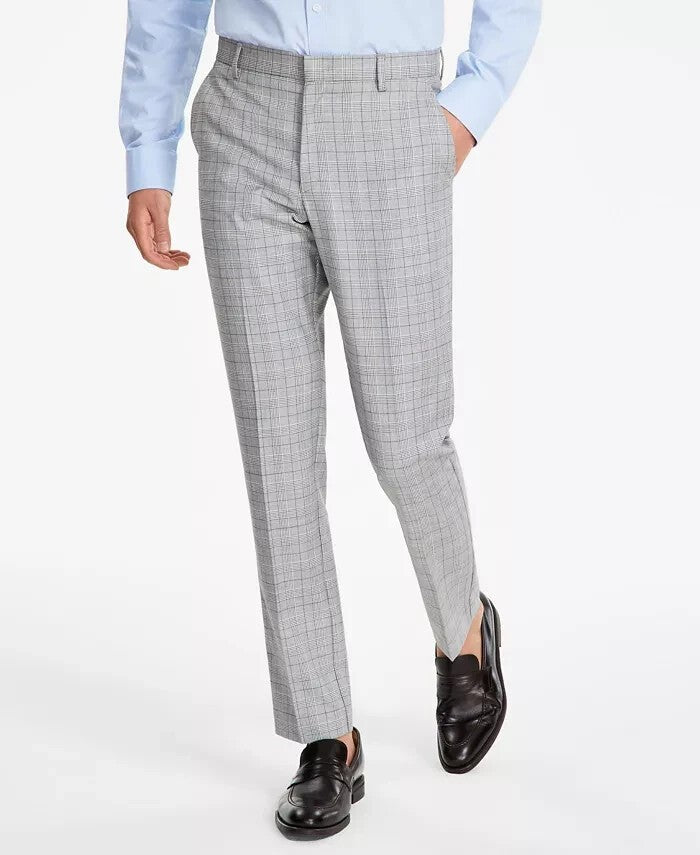 Tommy Hilfiger Men's Modern-Fit THFlex Stretch Patterned Pants MSRP $95