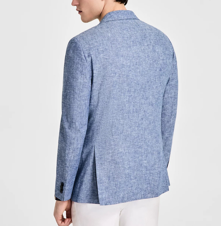 Tommy Hilfiger Men's Modern-Fit Linen Sport Coat MSRP $295