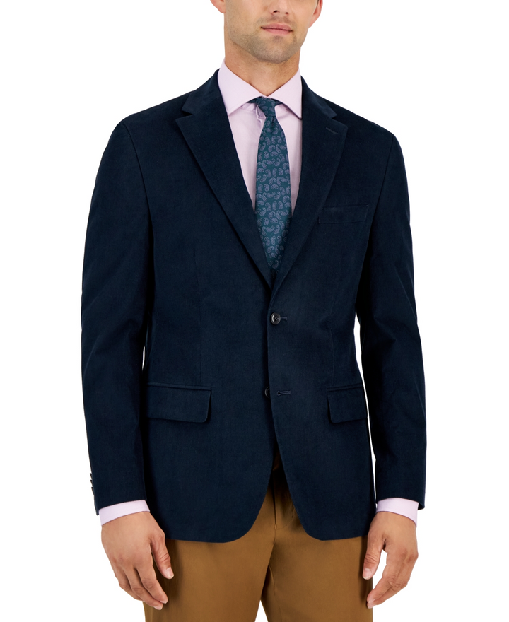 Tommy Hilfiger Men's Modern-Fit Corduroy Sport Coat MSRP $295