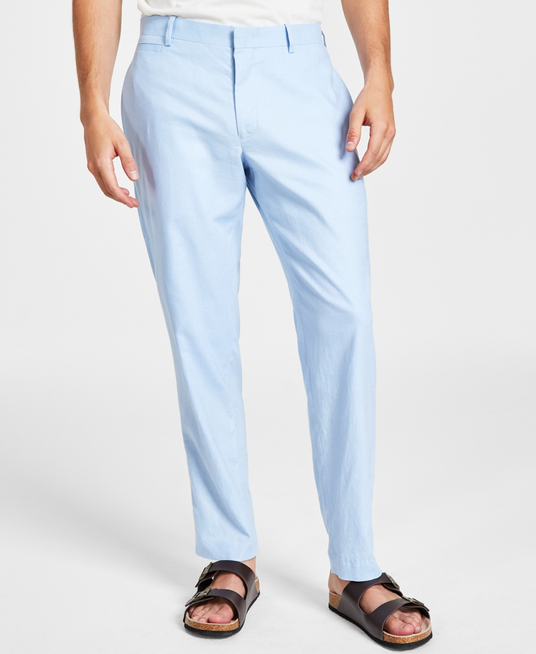I.N.C. International Concepts Men's Slim-Fit Linen Blend Suit Pants MSRP $69.50